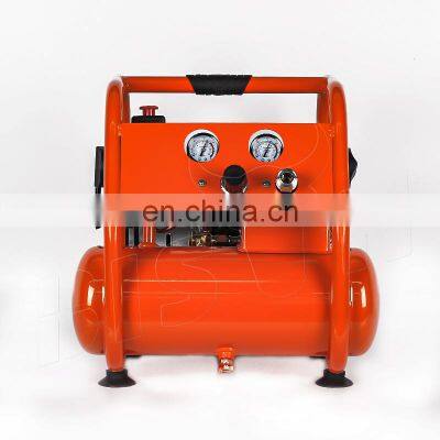 Bison Compressor de ar portátil sem óleo, silencioso, de 6 L, pequeno, 1100W, 1,5Hp e baixo ruído photo-2