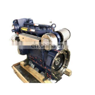 best price 4 stroke in line6 Cylinders water cooled 75kw 102hp 2100rpm Weichai marine engine diesel boat engine WP4C102-21