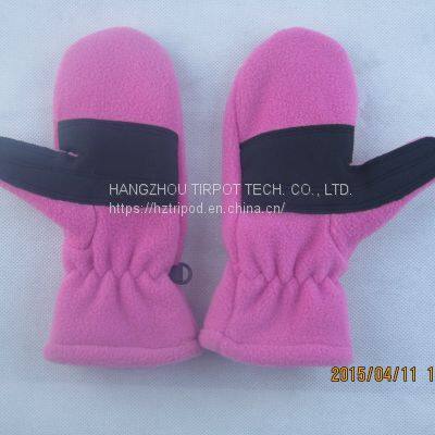 Outdoor Ski Sports Fleece Gloves Winter Warm Polar Fleece Gloves photo-4