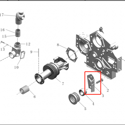 Hot Selling Original Bus Tensioner Pulley Automatic Tension Controller 1001-14215 Automatic Tensioner photo-5
