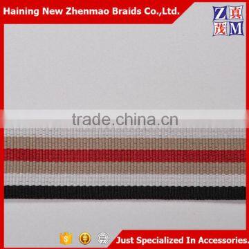 China Wholesale Woven Striped Polyester Binding Tape photo-2