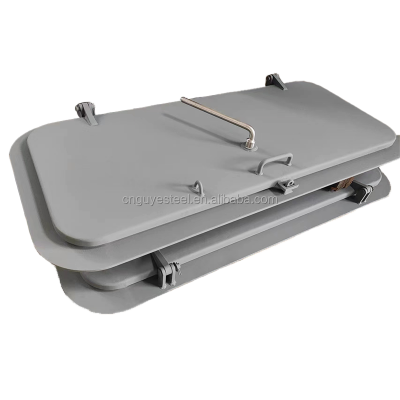 Customized Single Handle Steel Door for Ships Watertight and 12V Marine Product photo-4