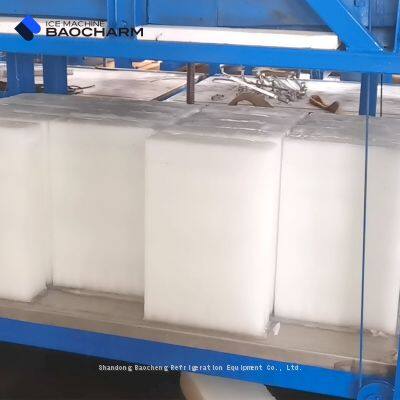 BAOCHARM 20 Tons Large Capacity Water Cooled Block Ice Maker Equipment Ice Making Machine Factory Plant photo-4