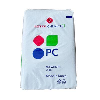 Lotte Transparent General Grade Food Grade Sc-1100UR Sc-1200UR Polycarbonate Resin Polycarbonate Granules
