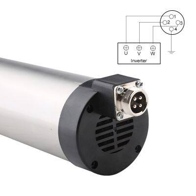 CNC Spindle 1.5Kw 220V 380V Air-Cooled Spindle Motor Φ80x195 ER11 Chuck 4 Bearing For CNC Router Woodworking Engraving Machine photo-4