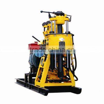 Power of Diesel Engine! Max 200m Depth! HF200 portable hydraulic drilling machine