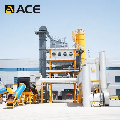 Stationary Asphalt Mixing Plants Are Used For Road Construction Featuring Precise Weighing Of Aggregates Asphalt Batch Mix Plant photo-2