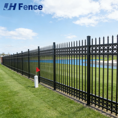 Painéis de cerca de aço galvanizado resistente - Segurança duradoura e resistente ao oxidação