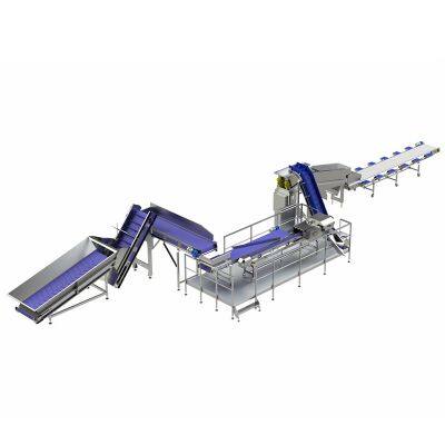 Juicing 1T/H Sweet Corn Glutinous Niblet Kernel Peeling Wash Cooking Cooling Sterilization Tin Cans Packing Processing Making Line Pulping Crushing photo-4