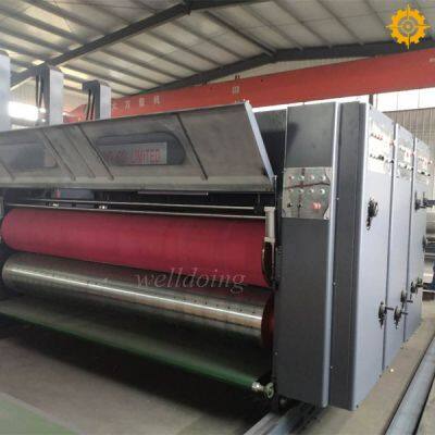 Single Color Flexo Printing Die Cutting Slotting Machine