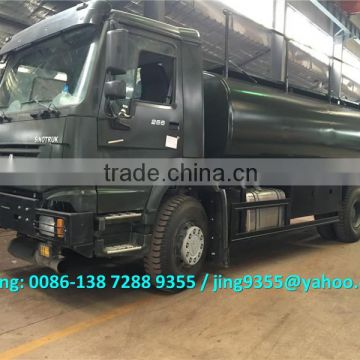 Made in China 4x2 SINOTRUCK HOWO 10-15 cbm capacity fuel tank truck for sale in Comoros