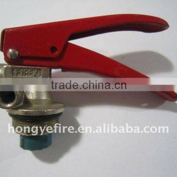 dry powder extinguisher valve