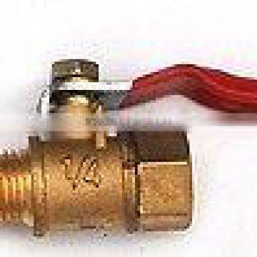 brass male ball valve