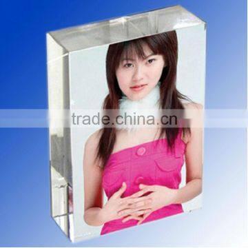 High quality crystal photo frame for gifts