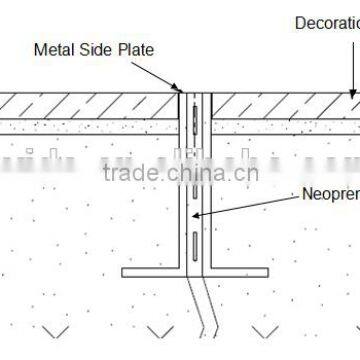 tiles floor accessories neoprene movement joint