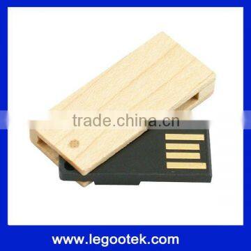 sourcing price wooden swivel CE,ROHS,FFC approved usb flash drive