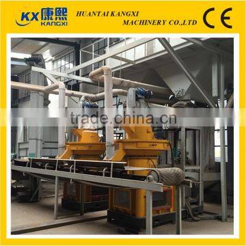 complete wood pellet production line manufacturer with CE and ISO certificate