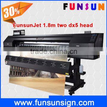 Top selling 1.8m 1440dpi eco solvent printer with dx5 head