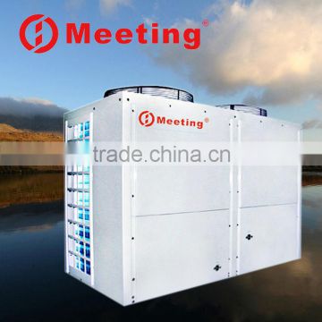 High cop split sanitary hot water inverter heat pump Air to air water double Source Floor heating heater solar Heat Pump