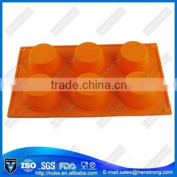 6 Cups Cake Silicone Bread Baking Mold photo-4