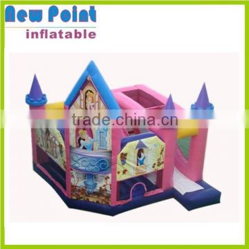 princess cute kids inflatable jumping castles for sale