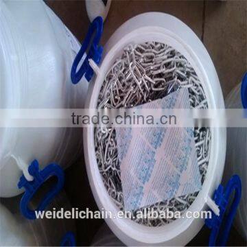 Galvanized Coated Plastic Drum Package Chain photo-4