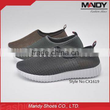 Sports shoes 2016 latest model men shoes breathable fabric comfort men sports shoes