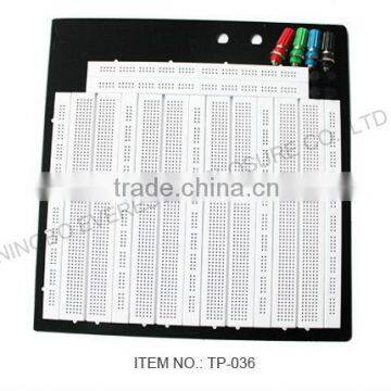 3260 Breadboard Prototype Design Aid Solderless With Black Alum Plate