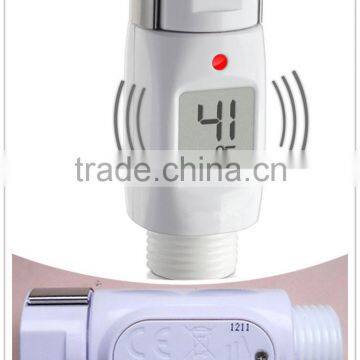 2014 CE RoHS approval Led alert Digital bath and shower thermometer