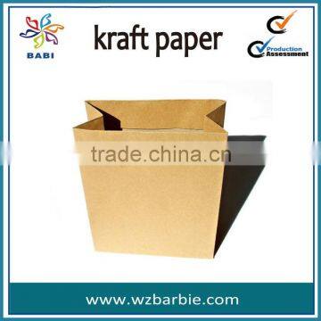 Kraft Grocery Bag for food packaging