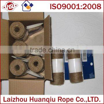 Supplier China colorful jute twine/rope