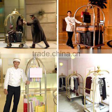 Concierge Birdcage Trolley Luggage Cart photo-4