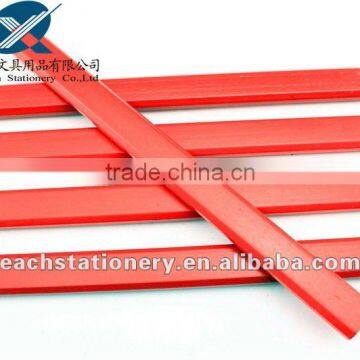 2013 hotsale 7'' octagonals shape red carpenter pencil with logo available