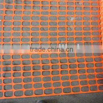 orange safety fence