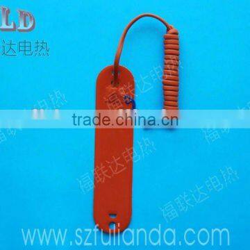 Customize 3.7v 5v 7.4v 9v 12v 24v 36v 48v 60v silicone rubber heating band with CE RoHS certification