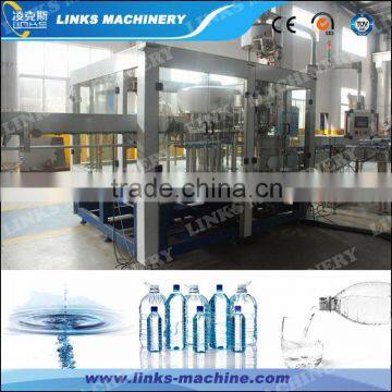 Automatic plastic bottle washing filling capping machine On Sale