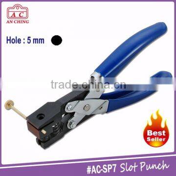 Round shape popular sheet metal hole punch hang tag machine