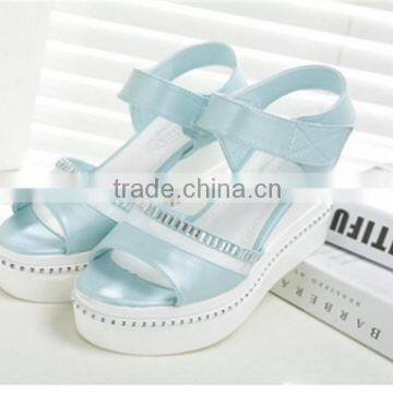 women height increasing shoes women shoe import Brand new women wedge sandals 