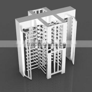 RFID access control dual full height turnstile