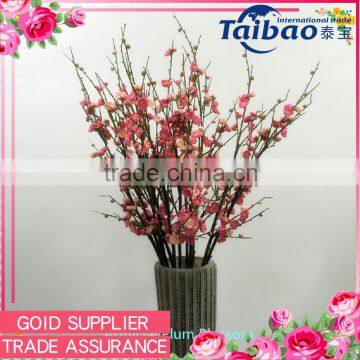 High quality silk plum blossom silk flower plum tree branch artificial plum branches