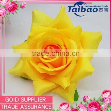 Factory wholesale silk rose heads artificial flower heads hot sale flower head