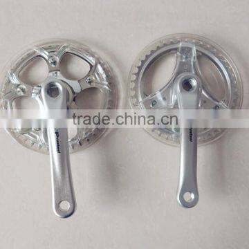 Silver Alloy 48T 165mm Bicycle Freewheel Crank photo-3