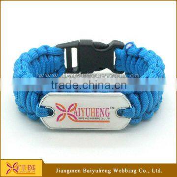 2013 Wholesale Paracord Bracelet Dog Tag Custom Logo photo-5