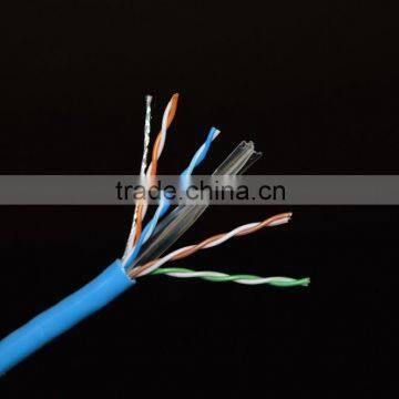 nerwork cable utp cat6 PVC jacket CCA conductor