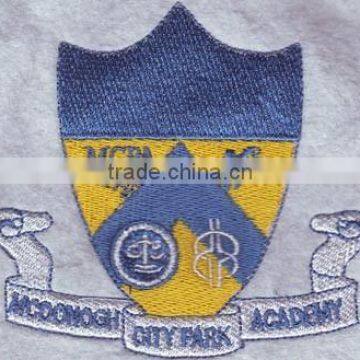 Wholesale Custom Design Sew on Embroidery Banner Badges,custom Embroidery Patch