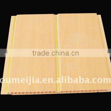 wooden design pvc ceiling panel (with different colors)