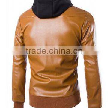 Men's Trendy PU Jacket