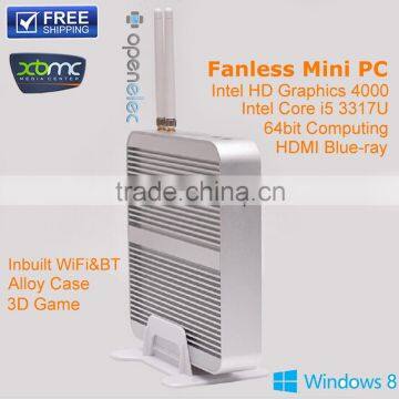 Network PC Station using Core i5 Max 2.6GHz CPU, 2G DDR3,160G HDD, wireless Mini Thin Client Buildin Windows 7 software