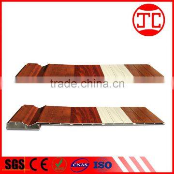 High Quality Glass Wood Color Aluminium Kitchen Cabinet Doors photo-2