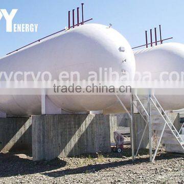 Liquid Oxygen Nitrogen Argon CO2 LNG LPG Horizontal Cryogenic Storage Tank With ASME/TPED/GB photo-3